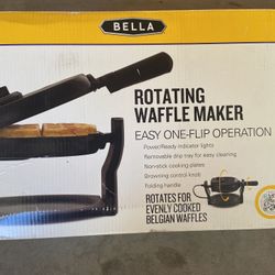 New Bella Rotating Waffle Maker