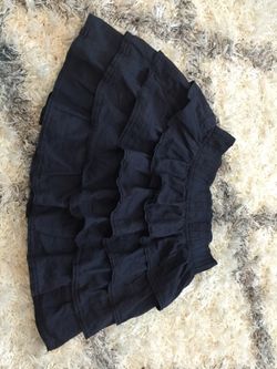 Hollister navy blue skirt Small like new!