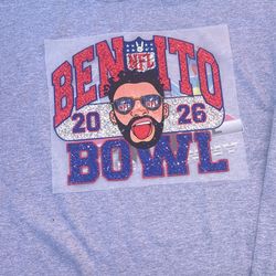 Custom Design Bad Bunny/ Super Bowl T-Shirts