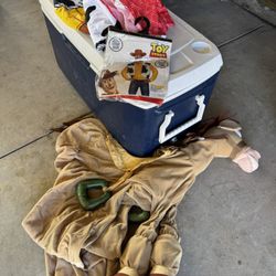 Toy Story Adult Costume With Horse 