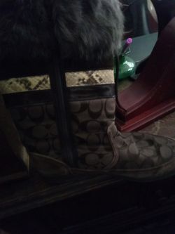Coach 8m boots