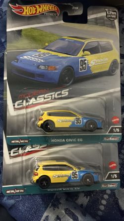 Hot wheels modern classic civic eg