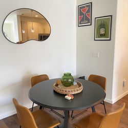 Black Dining table & Chairs 