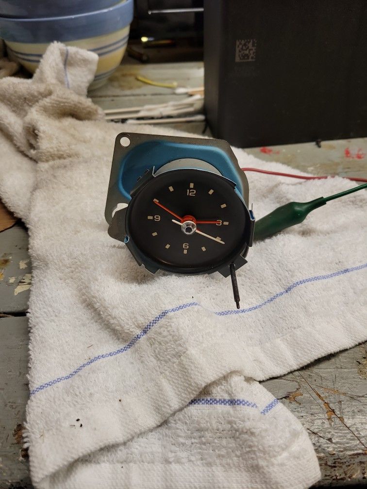 1977 Corvette Clock Working