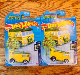 Hot Wheels TMNT Party Wagon 2-Pack