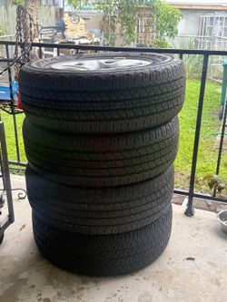 Rines y gomas 255/70/R18 5 lugs