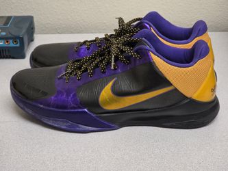 Nike Zoom Kobe 5 “Lakers Away” — Size 13