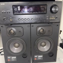 🔊 Denon Receiver + JBL Speakers + Optical Cable (PC Ready)