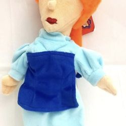 Vintage Dudley Do Right Plush Nell Fenwick Girl Woman 13" Stuffed Toy Rare 
