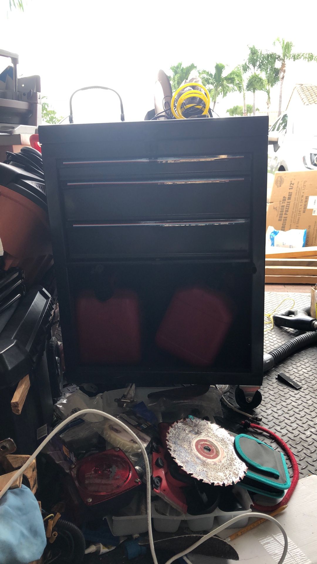 Small Toolbox On Wheels