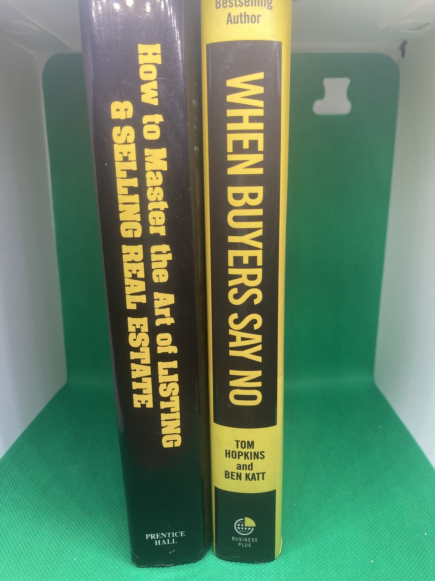 Books - set of 2 by Tom Hopkins 