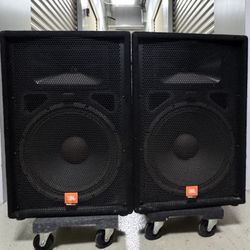 JBL Professional 15” PA DJ Church Speakers