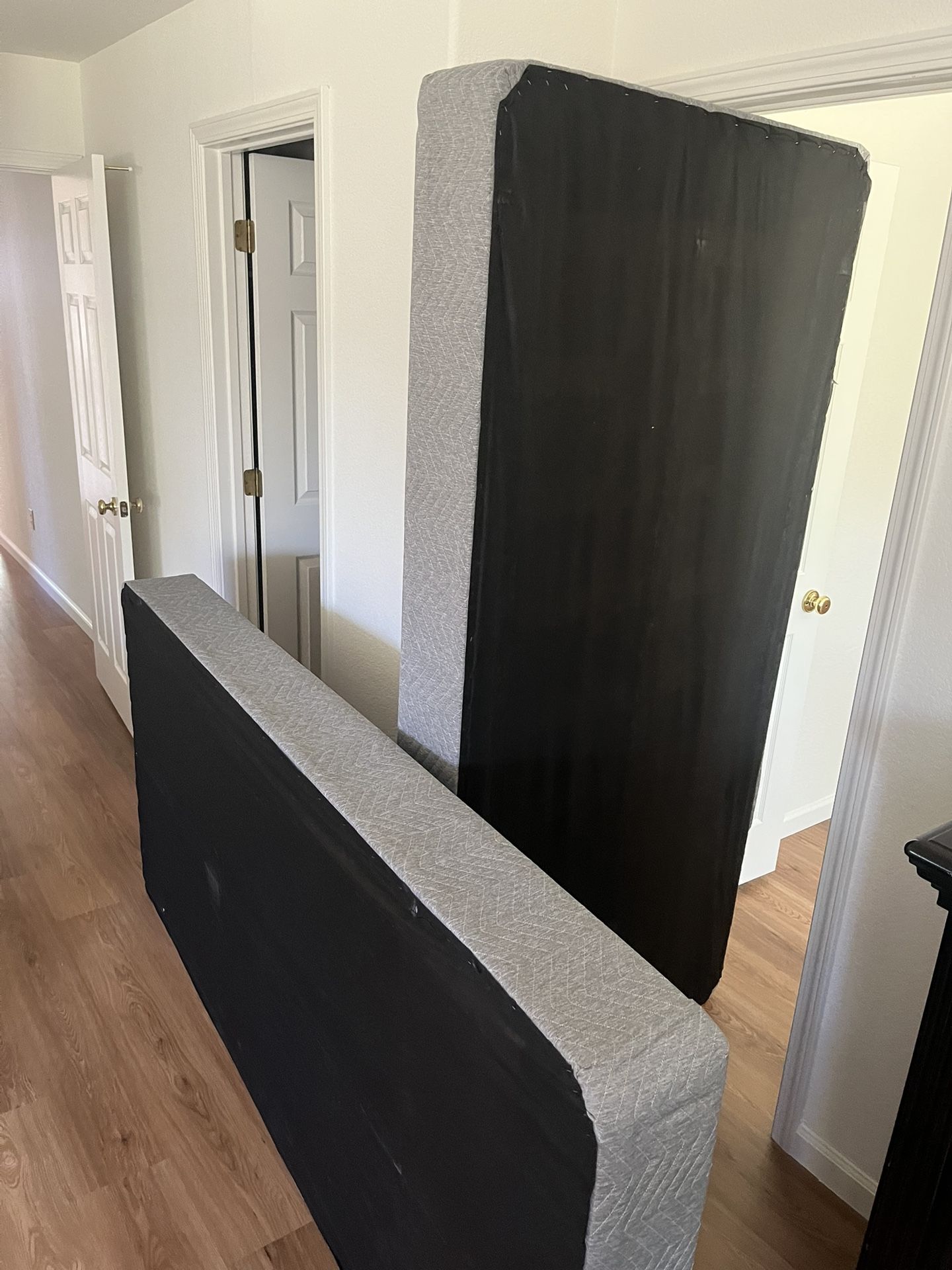 King Box Spring And Metal Frame