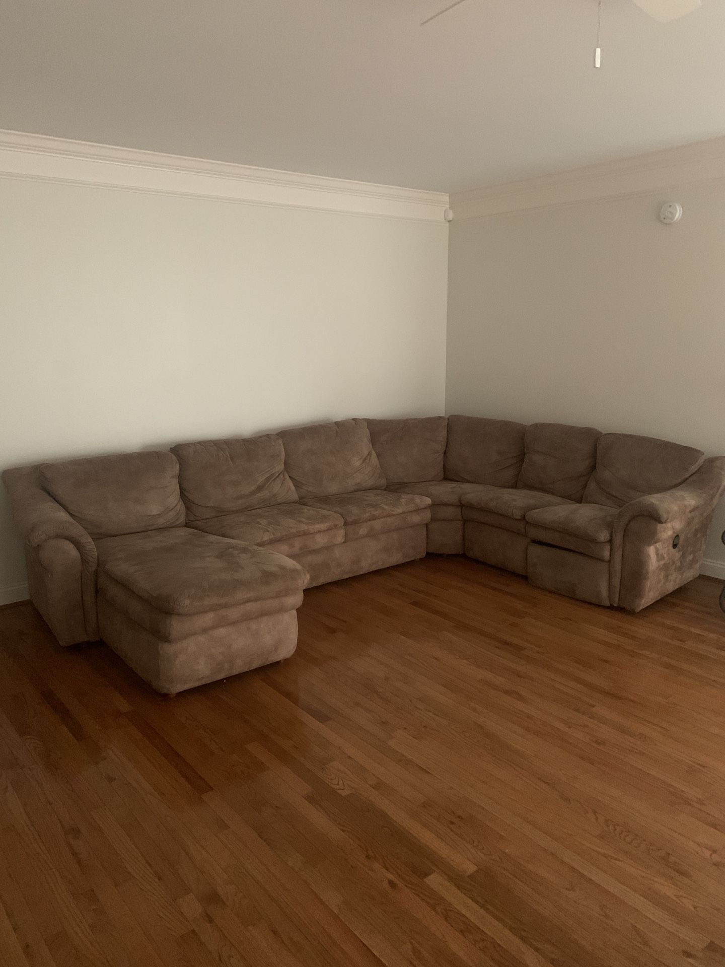 L Shaped Pit Group Sofa