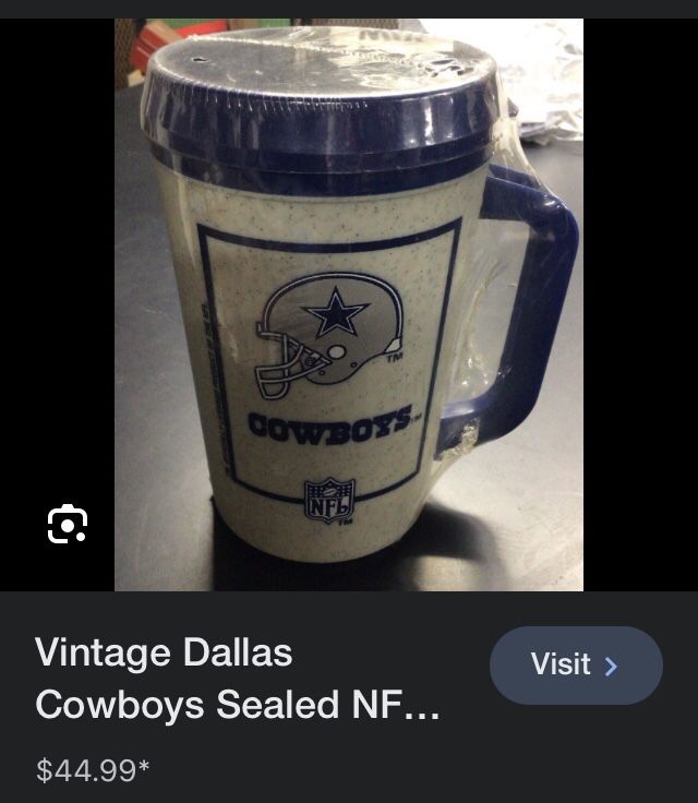 Cowboys vintage, coffee, mug, collector item from 7-Eleven