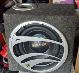 Full Speaker and Amplifier Bass powerhouse Setup