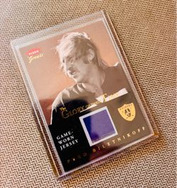 FRED BILETNIKOFF / RAIDERS — “The Glory of Their Time” Jersey Football Card