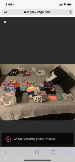 Girls clothes lot size 4T and shoes size 8