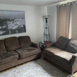 Brown Couch Set