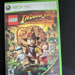 Lego Indiana Jones The Original Adventure Xbox 360 Game