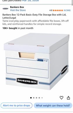 Bankers box