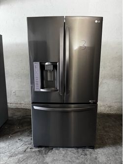 LG French Doors stainless steel refrigerator