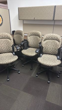 7 Rolling Office Chairs – $25 ea, $140 for all
