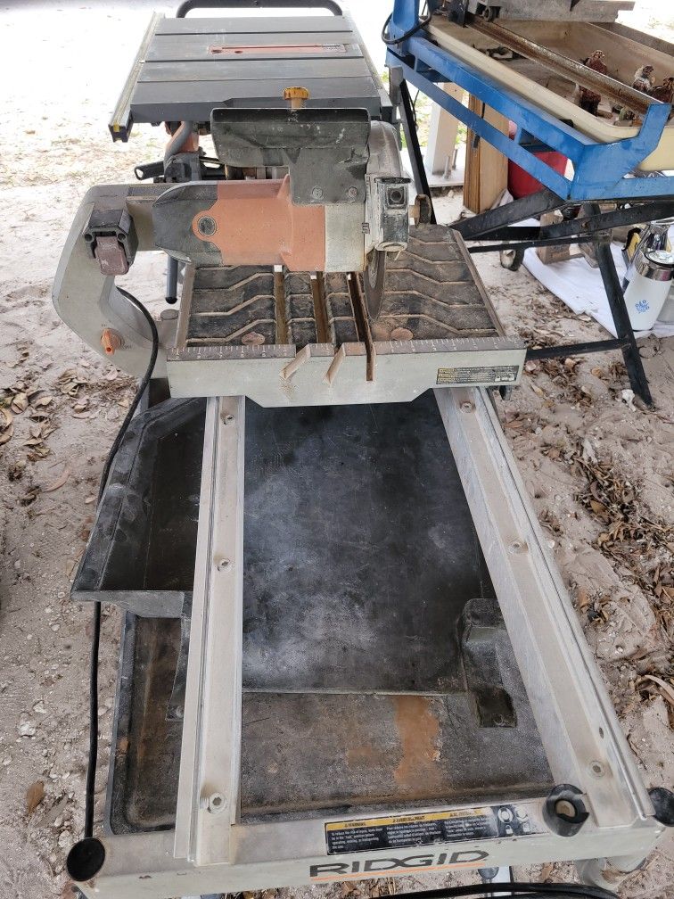 Tile Saw RIDGED
