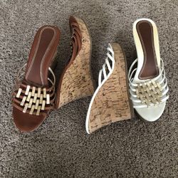 New Women’s Leather Sandals Size 7 / $20 Each 