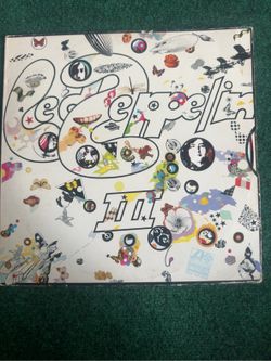 Led Zeppelin III Vinyl Record LP