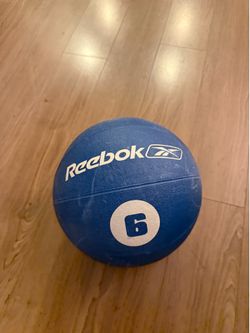 Reebok 6 lb Medicine Ball / Slam Ball Exercise Workout