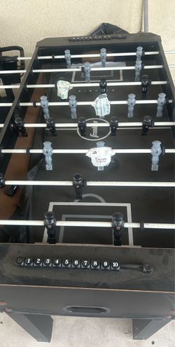 Soccer/foosball table