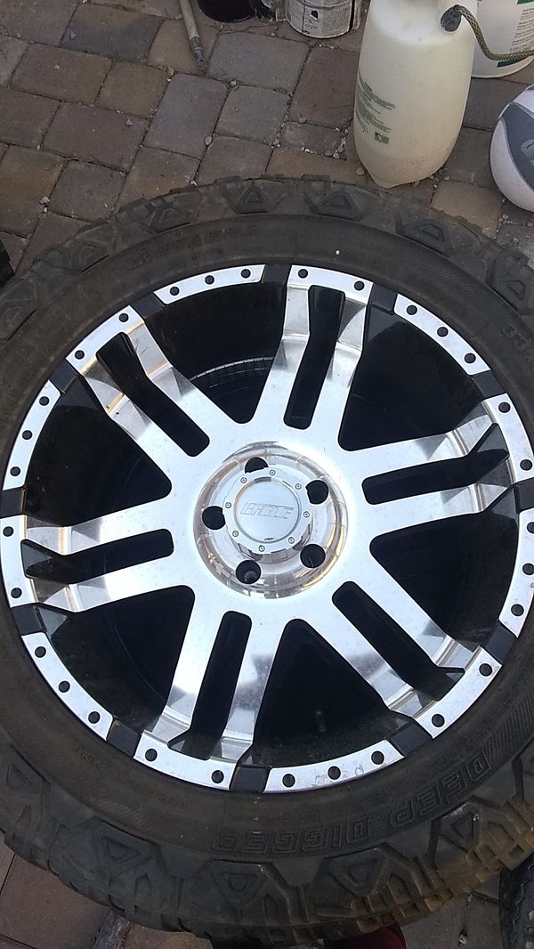 Tires with rims 33 X 12.50 R20 for Sale in Mesa, AZ OfferUp