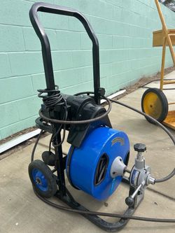 Electric Drain Cleaning Machine with Cable Drum