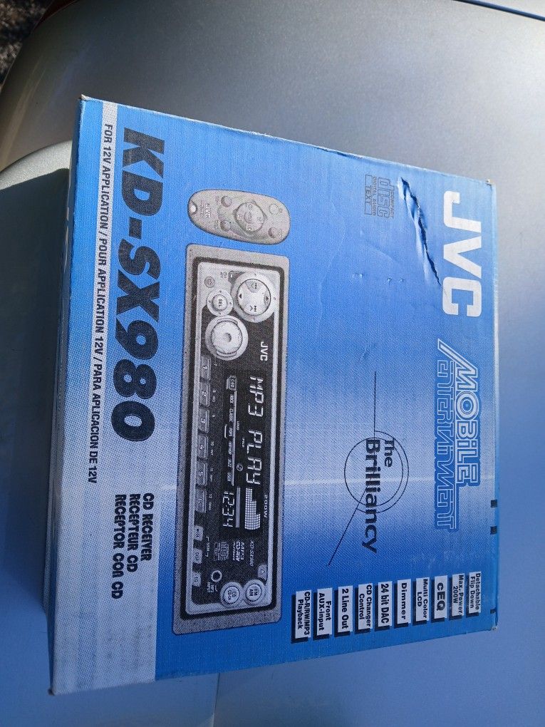 Jvc Brand New Cd Aux Remote No Bluetooth $40firm Price Pickup Only Serious Buyers Please Yes It Is Avaliable 