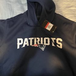 Patriots Dri Fit Hoodie Brand New With Tags