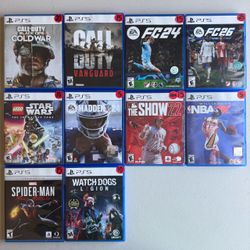 Sony PlayStation 5. PS5. Call of Duty. EA Sports FC