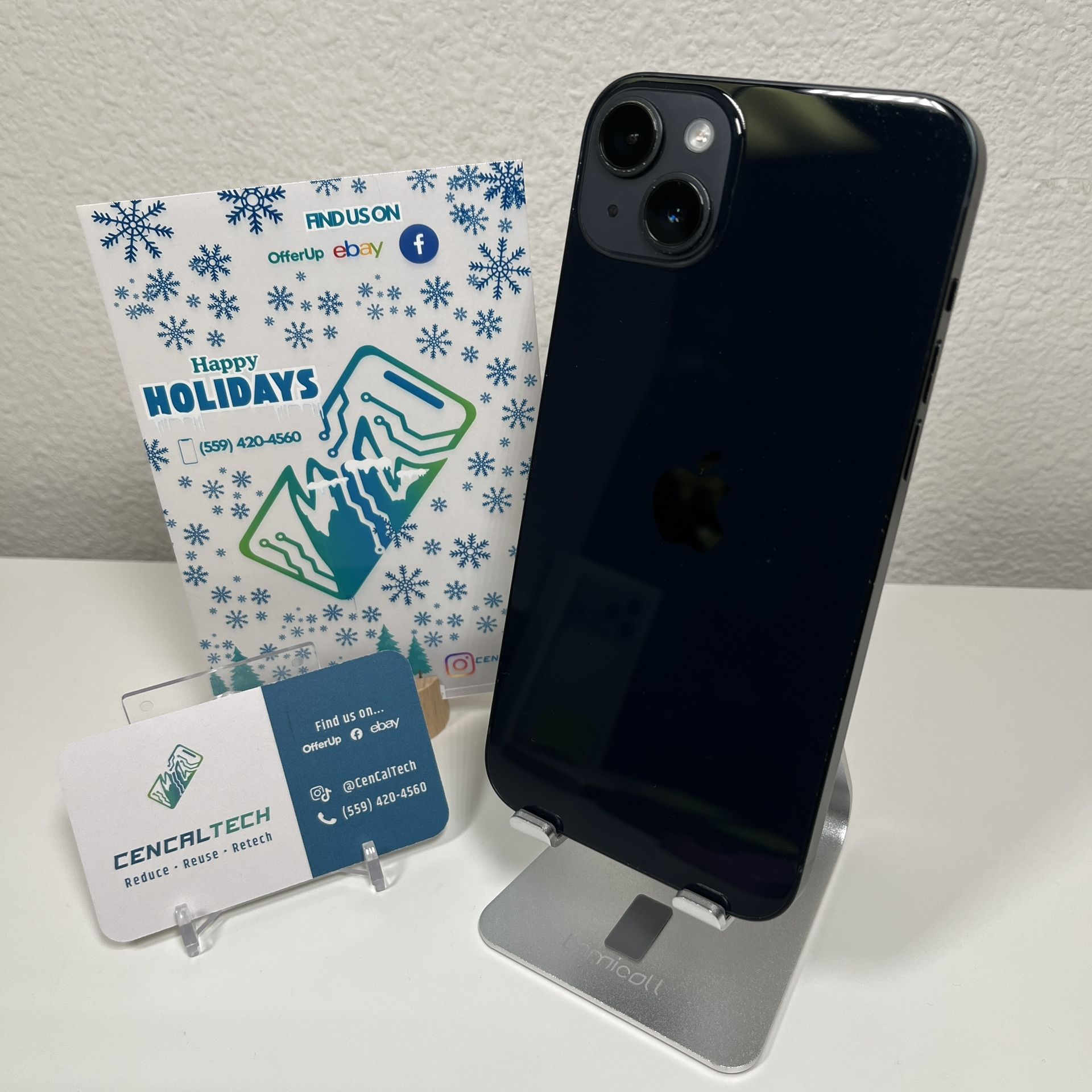 iPhone 14 Plus 128gb At&t and Cricket Carrier 91% 🔋 Health In Very Good 7/10 Condition