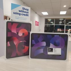 Apple Ipad Air 5th Gen Brand New Tablet 64GB -5 Dollars Down No Credit Needed 