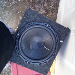 Rockford Fossgate 10" Single Coil Sub In A Box