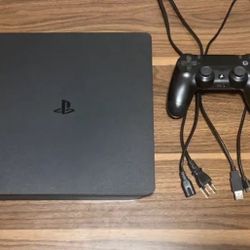 PS4 System And Remote 