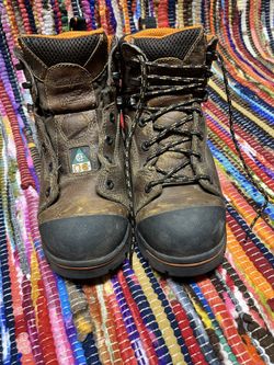 Work boots steeltoe size 7.5