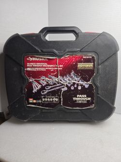 Husky 54 piece Universal pass through mechanics tool set 1000029919