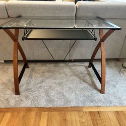 Glass Top Desk