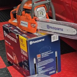 New HUSQVARNA 120 Mark III 38.2-cc 2-cycle 14 Gas Chainsaw