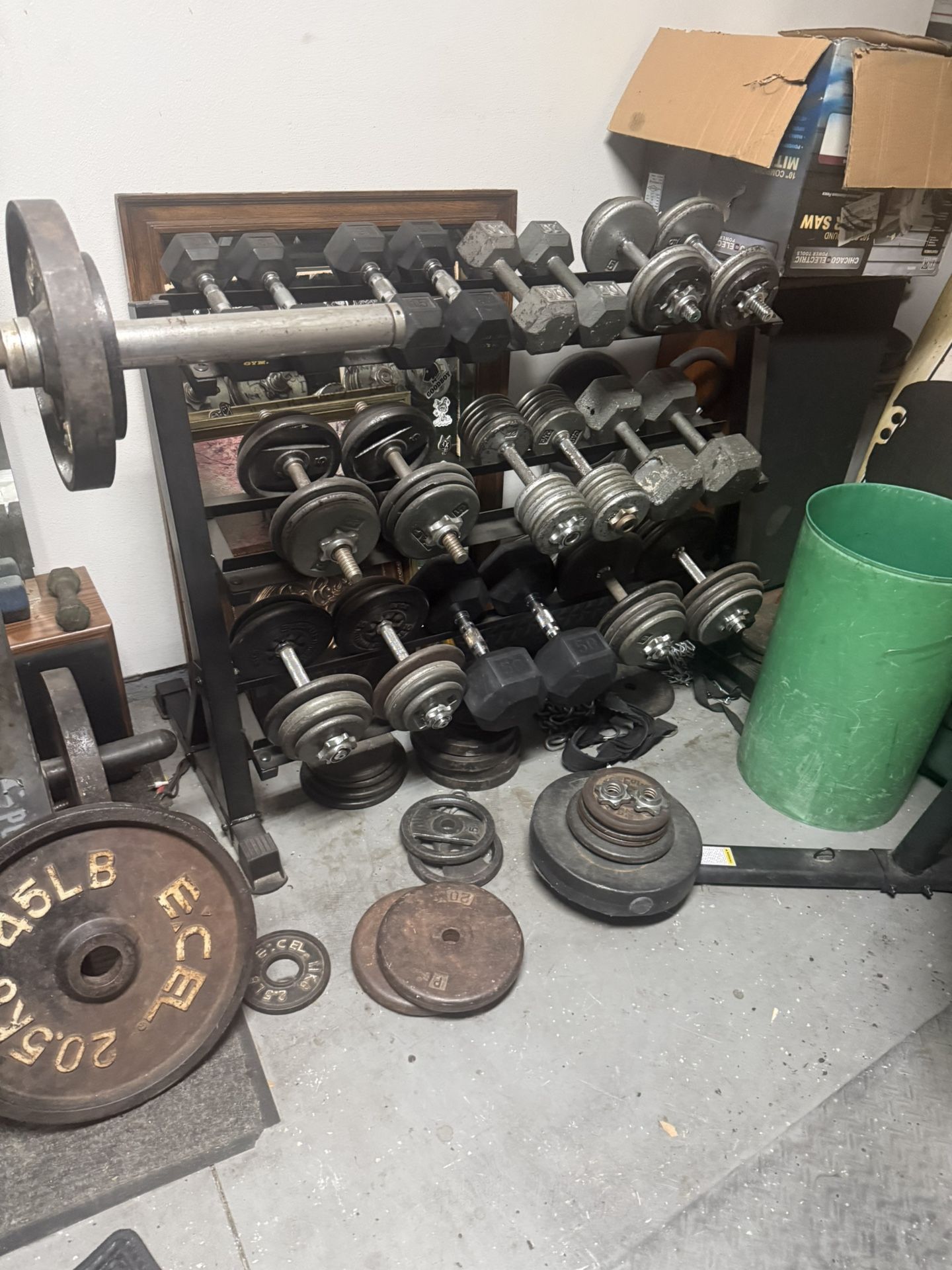 Weight Rack And Weights !!!