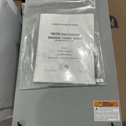 Automatic Transfer Switch New
