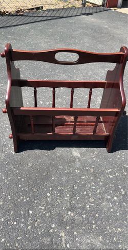 Vintage magazine rack