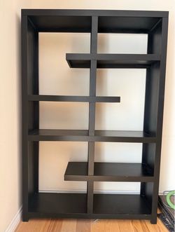 Asymmetrical Modern Shelving Unit