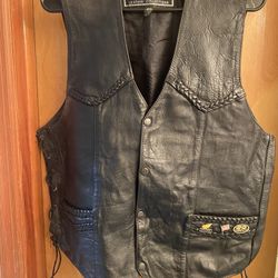 Man’s Size 48 Leather Vest 